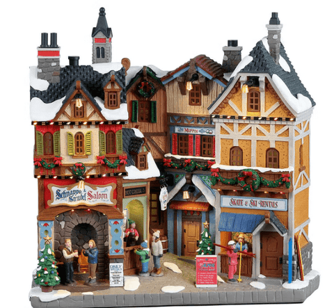 Lemax Alpine Winter Shops