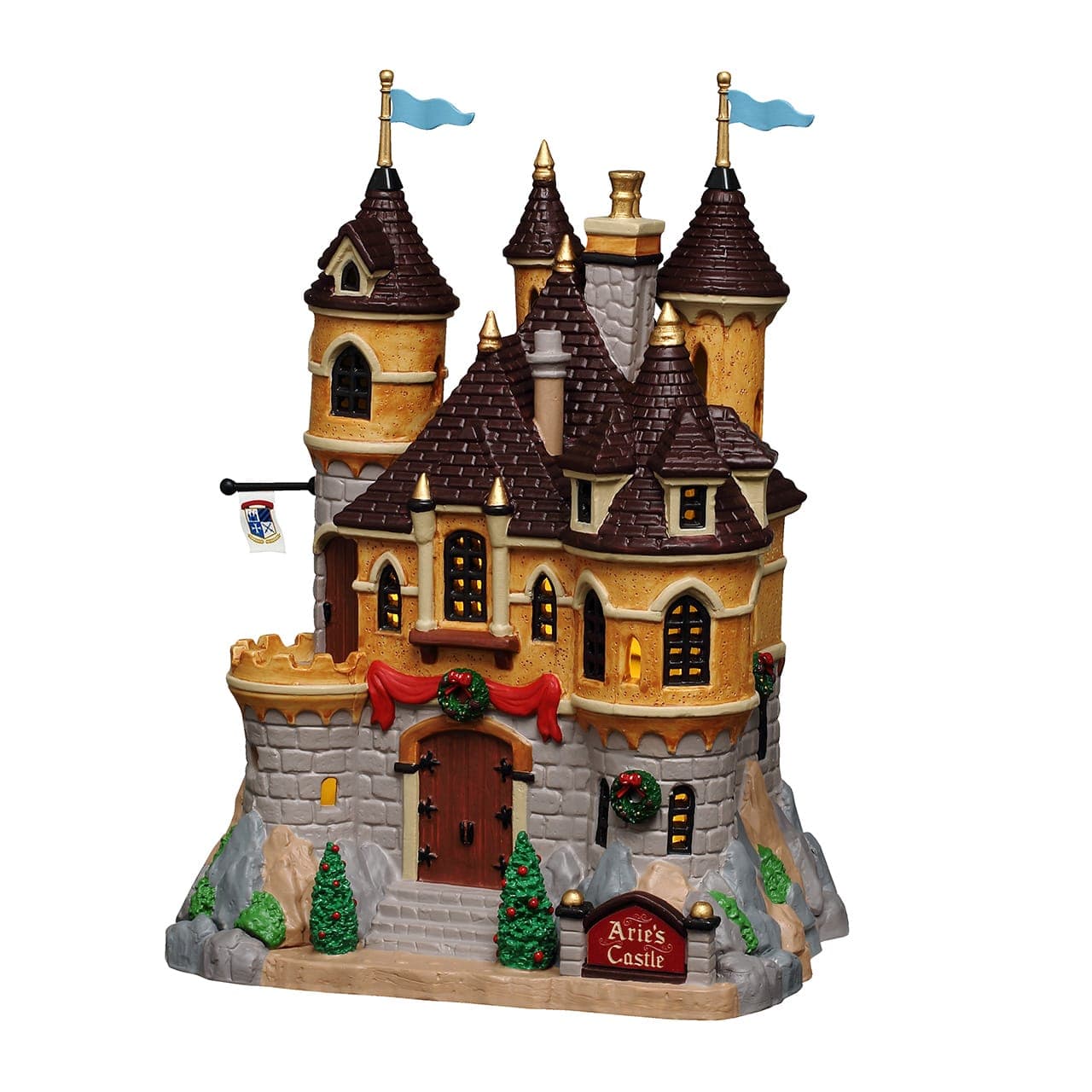 Lemax Caddington Village Lighted Buildings Lemax Arie's Castle