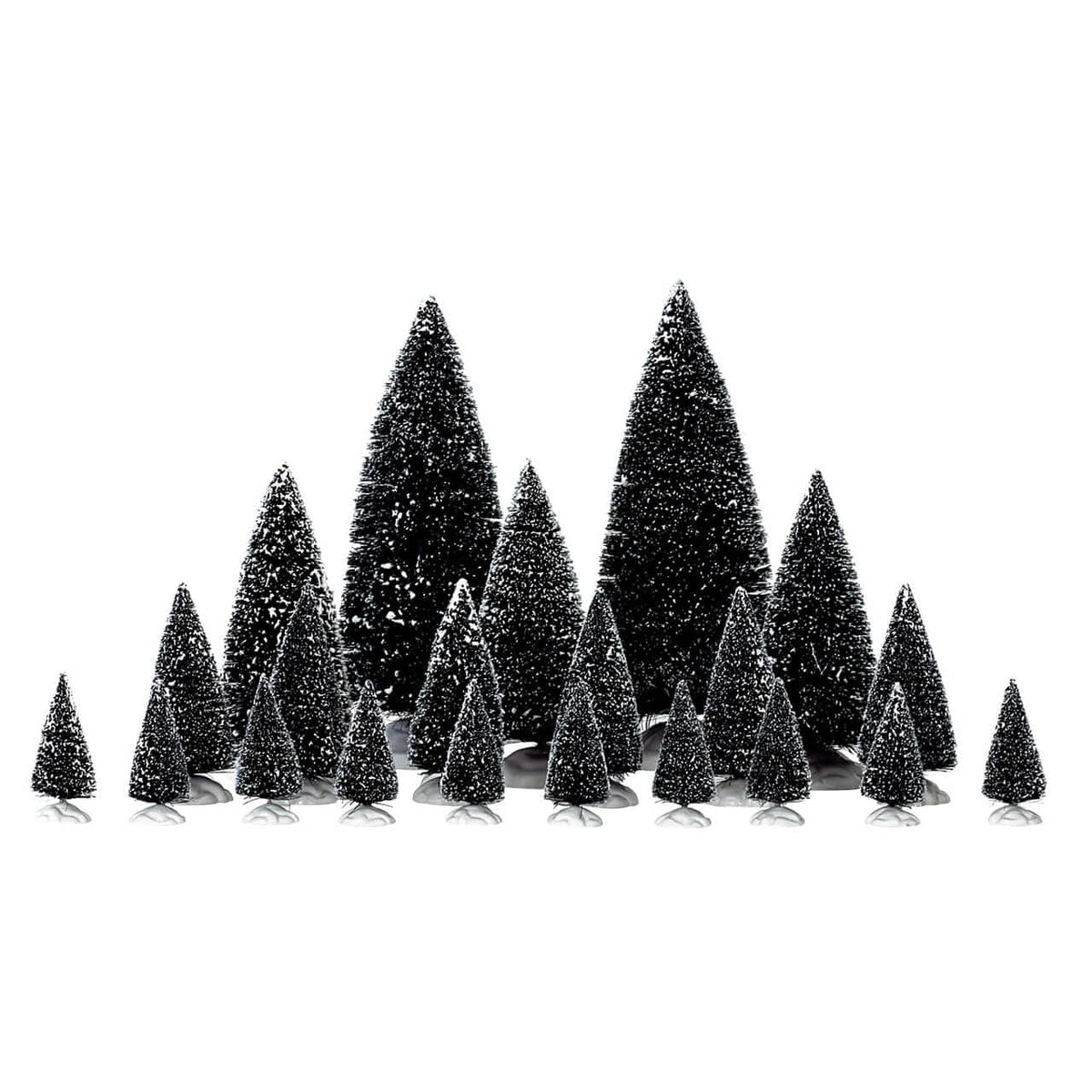 Lemax, Assorted Pine Trees, Set of 21