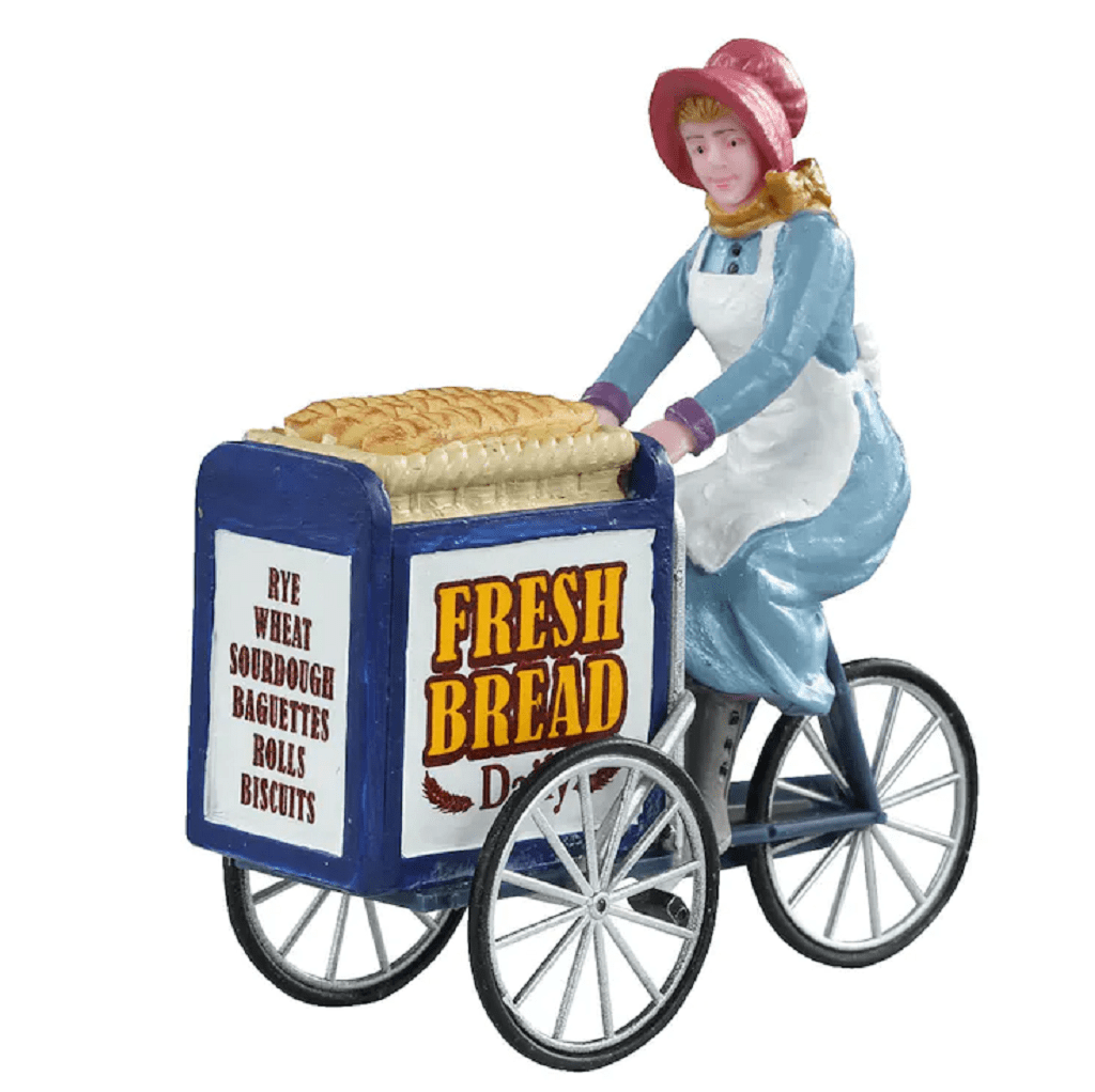 Lemax Caddington Village Lighted Buildings Lemax Bakery Delivery Decoration