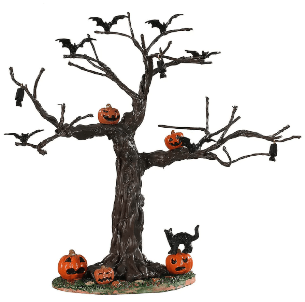 Lemax Spooky Town Figurines Lemax Batty For Pumpkins Tree Decoration