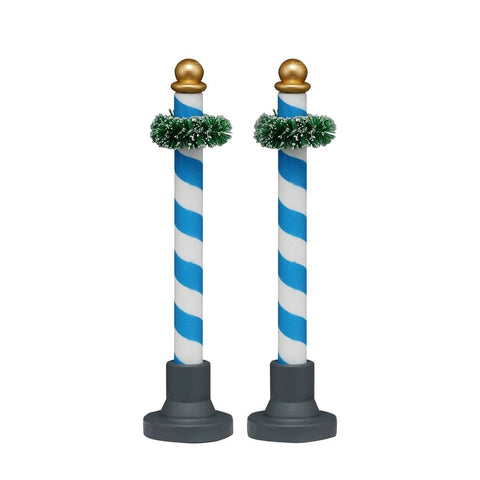 Lemax Other Accessories Lemax Biergarten Poles, Set of 2