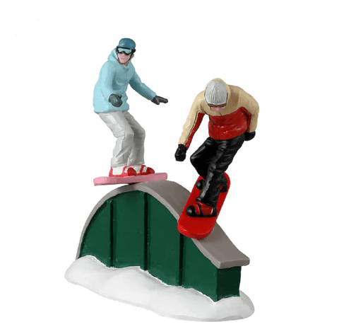 Lemax Vail Village Lighted Buildings Lemax Boarding Fun Decoration