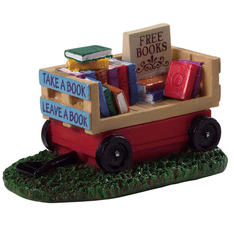 Lemax Book Wagon
