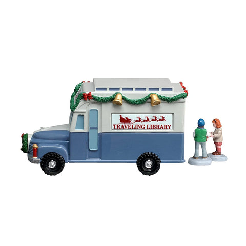 Lemax Table Accents Lemax Bookmobile, Set of 4