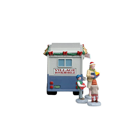 Lemax Table Accents Lemax Bookmobile, Set of 4