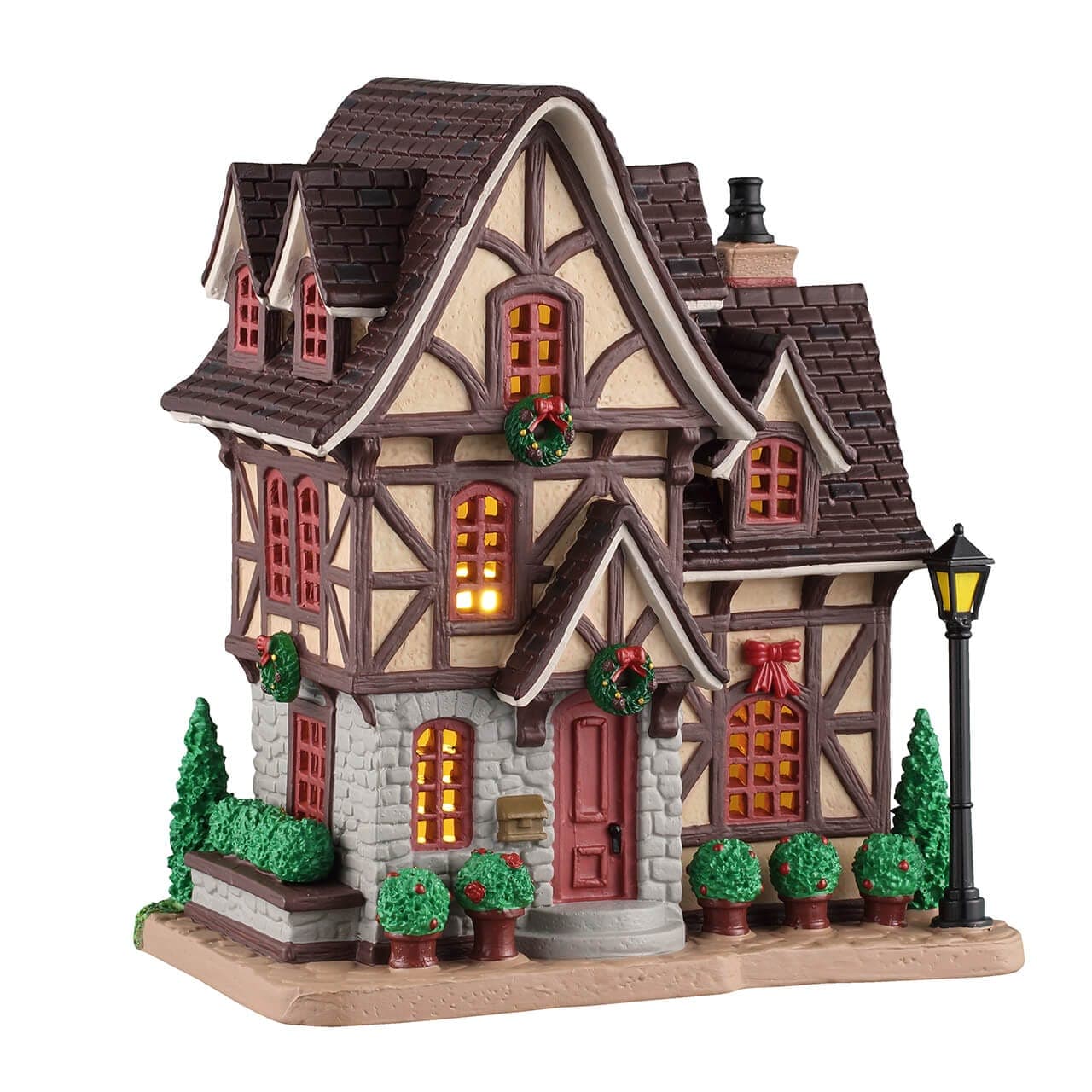 Lemax Caddington Village Lighted Buildings Lemax Bosworth Residence