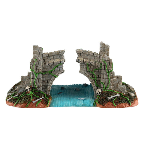 Lemax Spooky Town Table Accents Lemax Broken Bridge