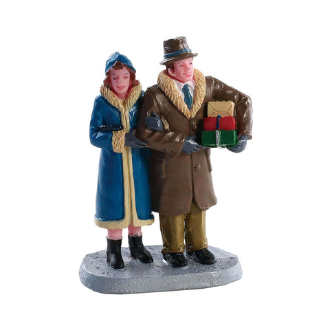 Lemax Caddington Village Figurines Lemax Caddington Village Christmas Couple