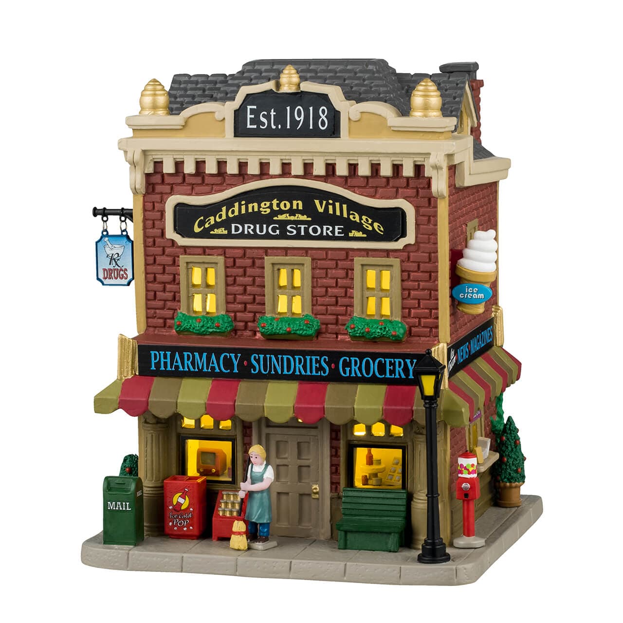 Lemax Caddington Village Drug Store