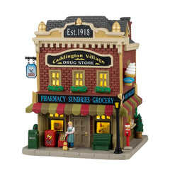 Lemax Caddington Village Drug Store
