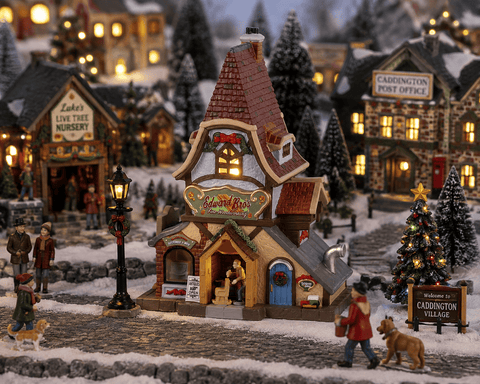 Lemax Caddington Village Lighted Buildings Lemax Caddington Village - Edwards Bros. Fine Woodworking