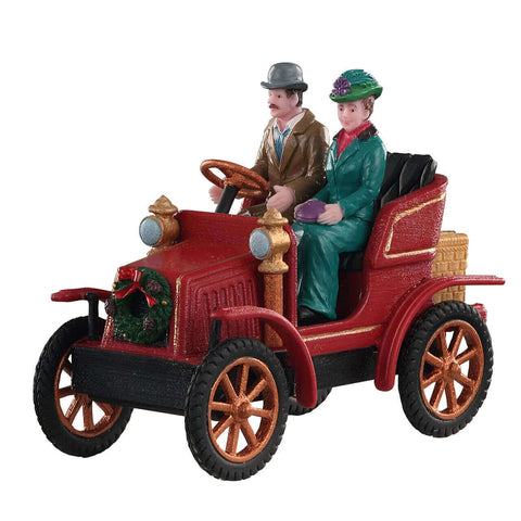 Lemax Caddington Village Table Accents Lemax Caddington Village First Car In Town