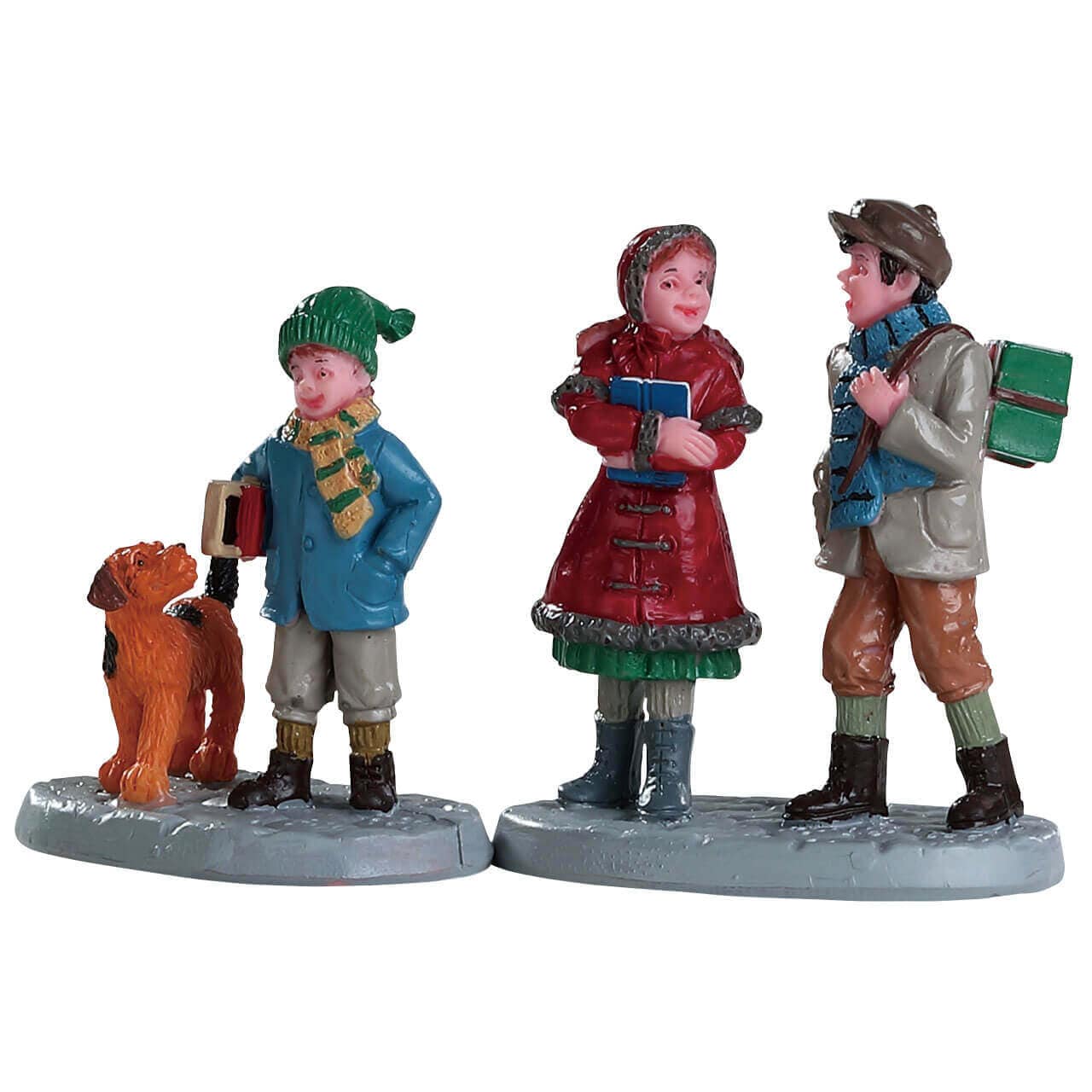 Lemax Caddington Village Figurines Lemax Caddington Village Going To School