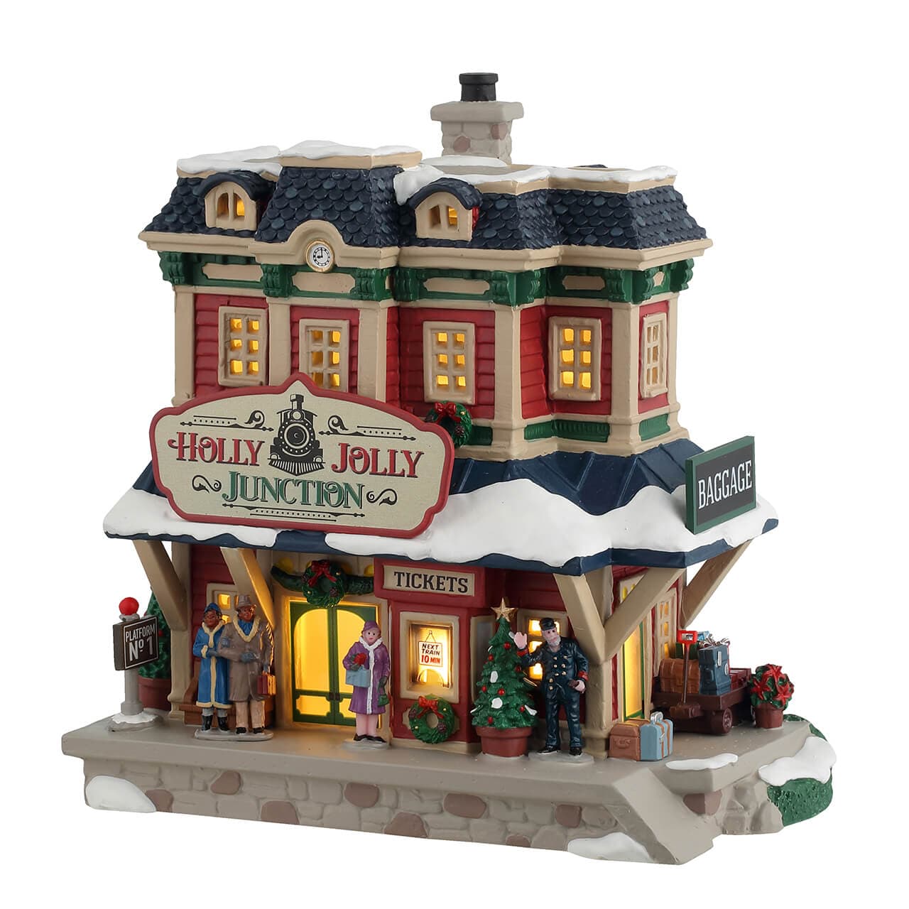 Lemax Caddington Village Lighted Buildings Lemax Caddington Village Holly Jolly Junction