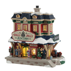 Lemax Caddington Village Lighted Buildings Lemax Caddington Village Holly Jolly Junction