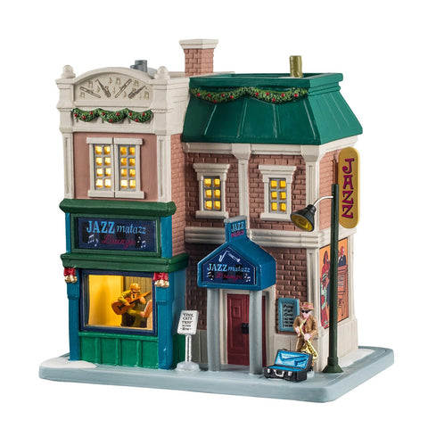 Lemax Caddington Village Lighted Buildings Lemax Caddington Village Jazzmatazz Lounge