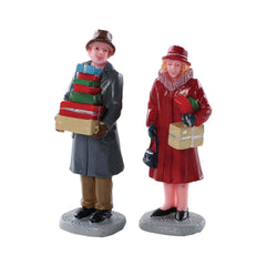 Lemax Caddington Village Figurines Lemax Caddington Village Mailing Frenzy