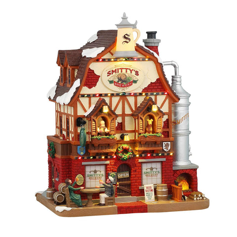 Lemax Caddington Village Lighted Buildings Lemax Caddington Village Smitty's Brewery