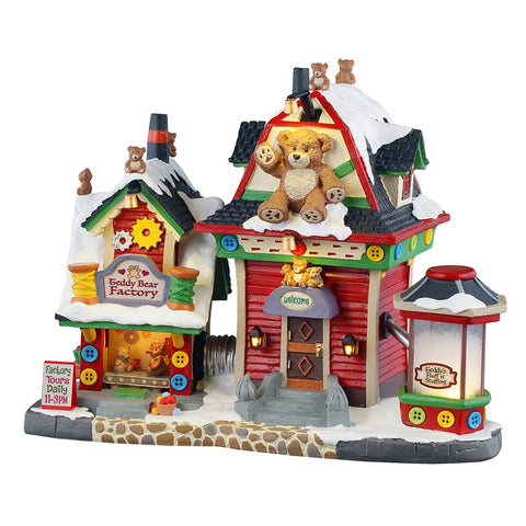 Lemax Caddington Village Lighted Buildings Lemax Caddington Village Teddy Bear Factory