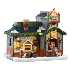 Lemax Caddington Village Lighted Buildings Lemax Caddington Village The Christmas Cafe