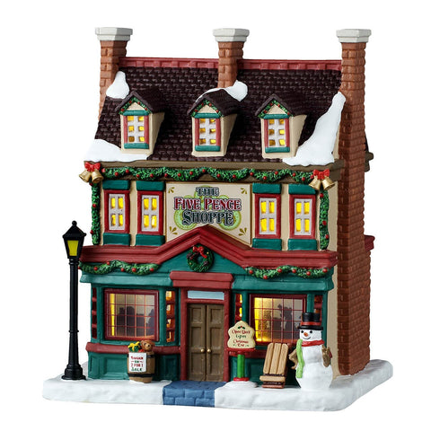 Lemax Caddington Village Lighted Buildings Lemax Caddington Village The Five Pence Shoppe