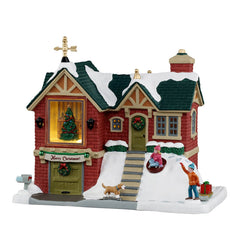 Lemax Caddington Village Lighted Buildings Lemax Caddington Village The Little Brick House