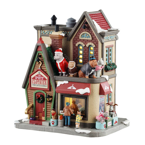 Lemax Caddington Village Lighted Buildings Lemax Caddington Village The Pet Clothier