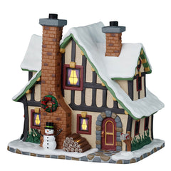 Lemax Caddington Village Lighted Buildings Lemax Caddington Village Winter Holiday Lodge