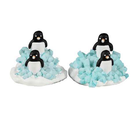 Lemax Sugar n Spice Village Lemax Candy Penguin Colony Decoration