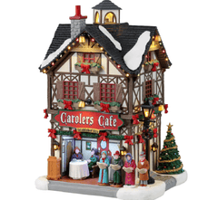 Lemax Caddington Village Lighted Buildings Lemax Carolers Cafe Decoration