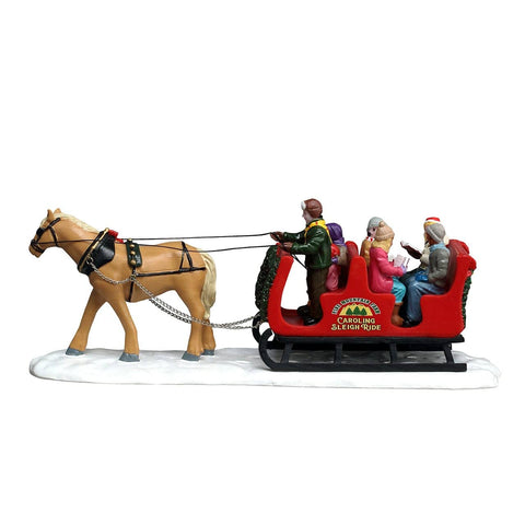Lemax Harvest Crossing Table Accents Lemax Caroling Sleigh Ride