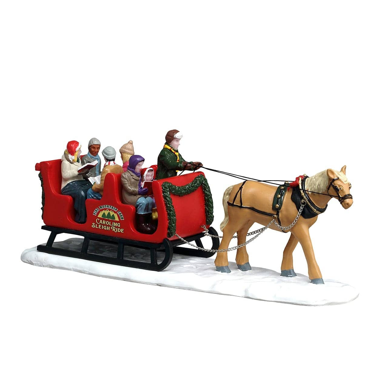 Lemax Harvest Crossing Table Accents Lemax Caroling Sleigh Ride