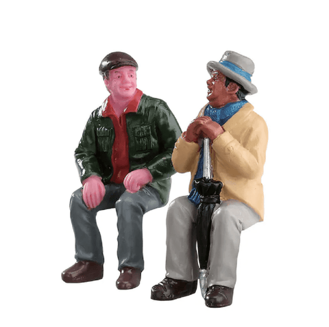 Lemax Mini Scene Decoration Lemax Chatting with Old Friends Decoration