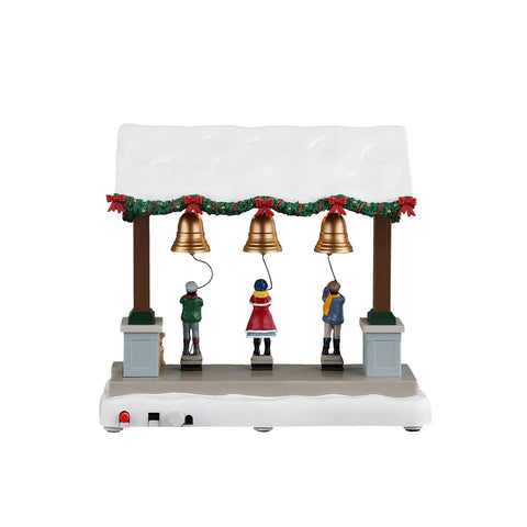 Lemax Caddington Village Table Pieces Lemax Christmas Bells Are Ringing, B/o (4.5v)