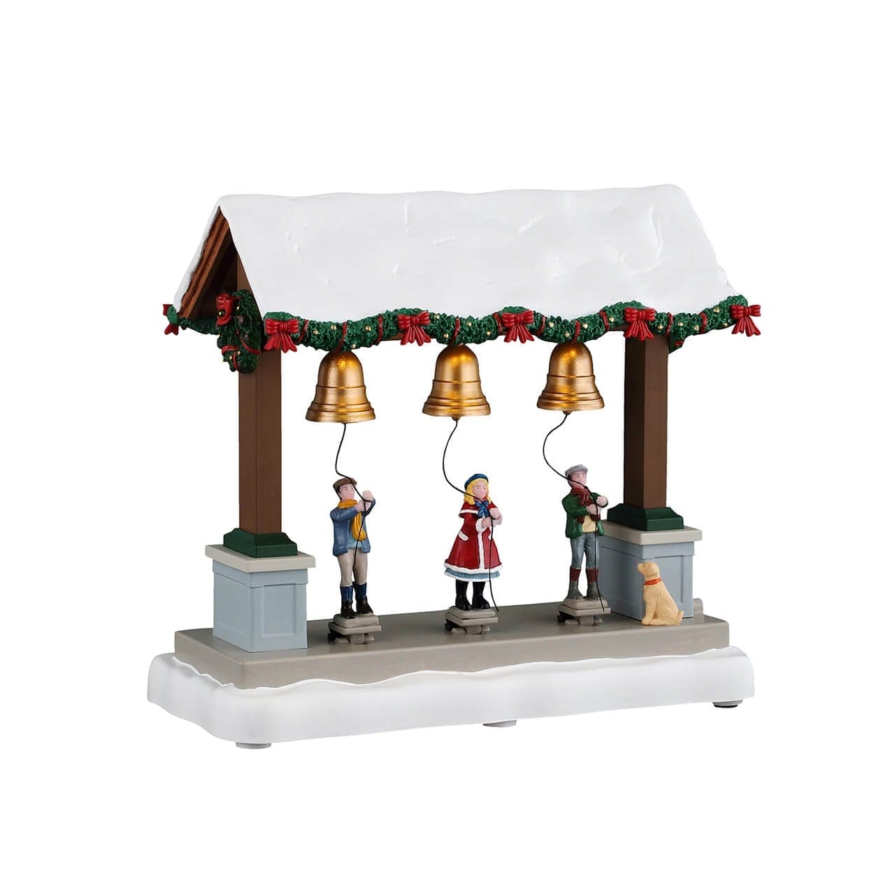 Lemax Caddington Village Table Pieces Lemax Christmas Bells Are Ringing, B/o (4.5v)
