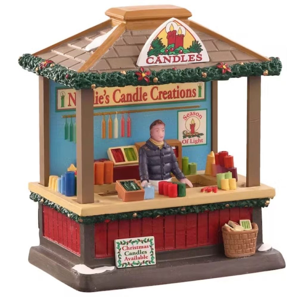 Lemax Caddington Village Lighted Buildings Lemax Christmas Candles Decoration