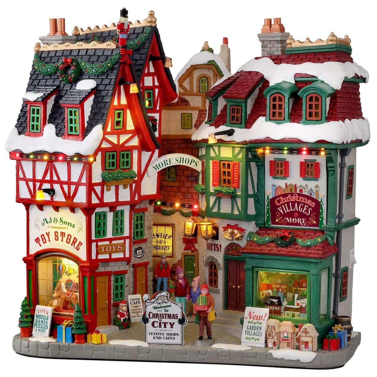 Lemax General Facades Lemax Christmas City