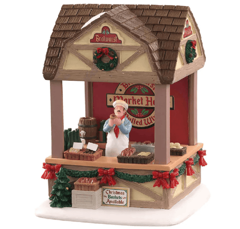 Lemax Caddington Village Lighted Buildings Lemax Christmas Market Bratwurst Decoration