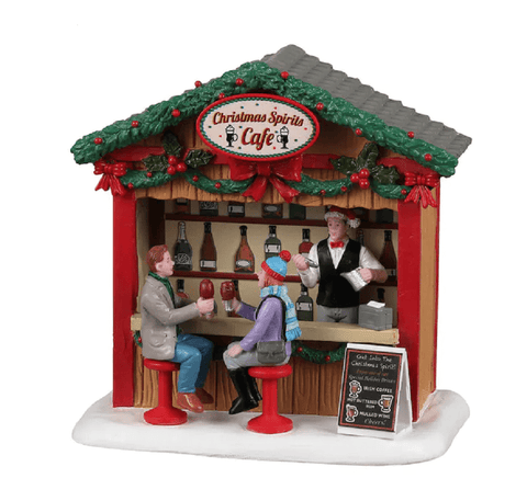 Lemax Caddington Village Lighted Buildings Lemax Christmas Spirits Cafe Decoration