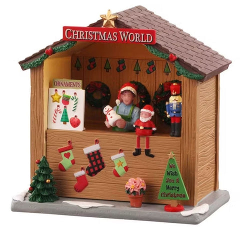 Lemax Caddington Village Lighted Buildings Lemax Christmas World Booth Decoration