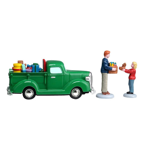 Lemax Table Accents Lemax Church Toy Drive, Set of 3