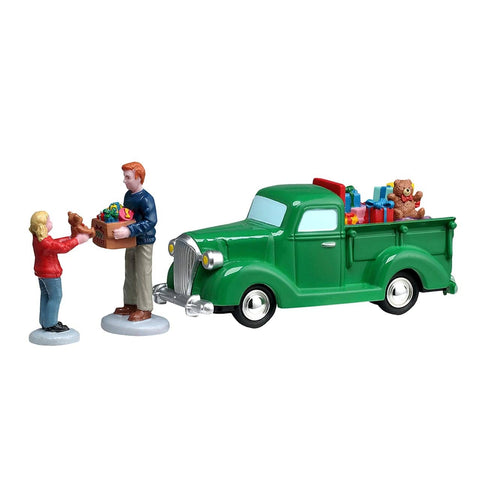 Lemax Table Accents Lemax Church Toy Drive, Set of 3