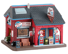 Lemax Harvest Crossing Lighted Buildings Lemax Clyde's Trucking Service & Repair Decoration