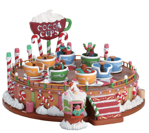 Lemax Sugar n Spice Village Lemax Cocoa Cups Decoration