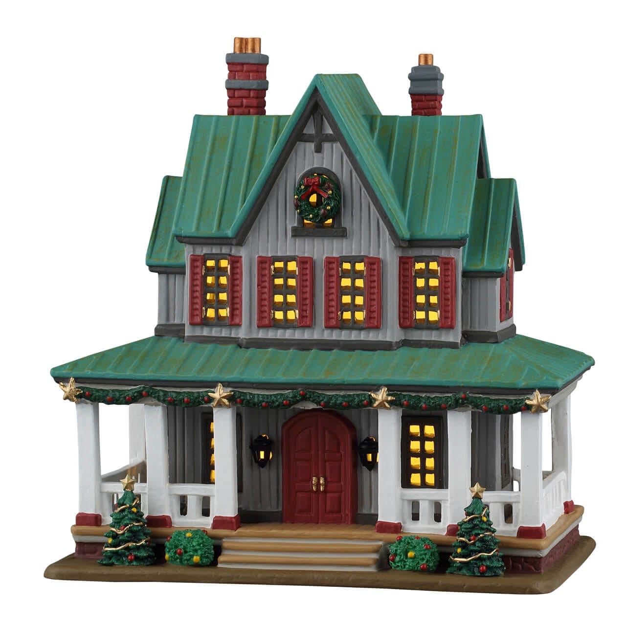 Lemax Caddington Village Lighted Buildings Lemax Copperhill Manor