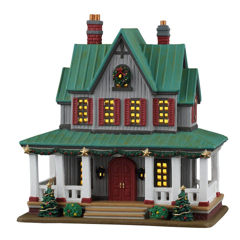 Lemax Caddington Village Lighted Buildings Lemax Copperhill Manor