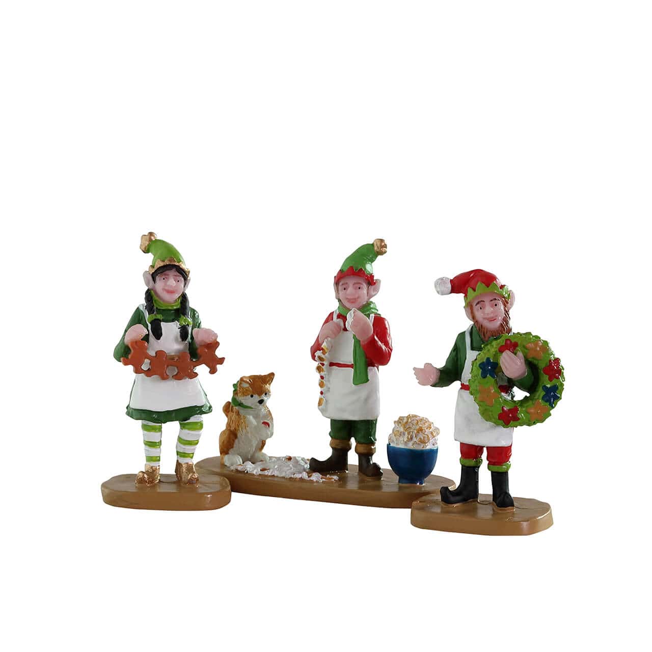 Lemax Crafty Elves, Set Of 3