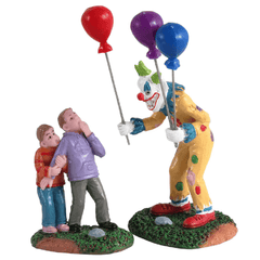 Lemax Spooky Town Figurines Lemax Creepy Balloon Seller Set of 2