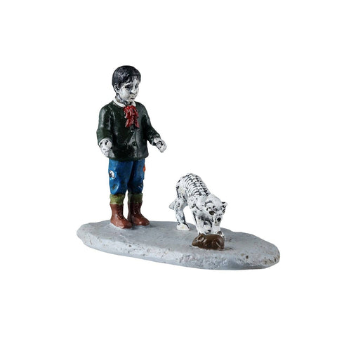Lemax Spooky Town Figurines Lemax Creepy Cat
